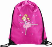 NEW Drawstring Ballet Bag with Ballerina Girl Design  (102)